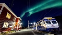 Chase the northern lights on this Nordic train