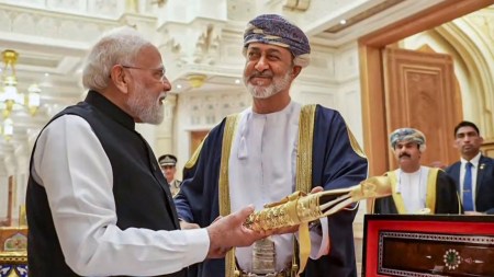 india oman trade deal, india oman fta, free trade agreement, india oman fta, west asia trade strategy india, india west asia exports, oman india cepa, gcc trade pact india, india oman bilateral trade, west asia free trade agreement, india exports middle east, oman trade agreement news, express explained