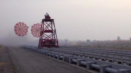 ISRO Gaganyaan astronauts, ISRO Gaganyaan astronauts parachute systems, ISRO Gaganyaan astronauts parachute systems test, Gaganyaan astronauts parachute systems test, astronauts parachute systems test, ISRO, Indian Space Research Organisation (ISRO), Indian express news, current affairs