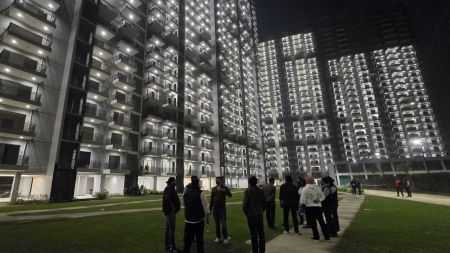 Urban growth spreading outside the present Ludhiana Municipal Corporation boundary. (Express Photo by Gurmeet Singh)