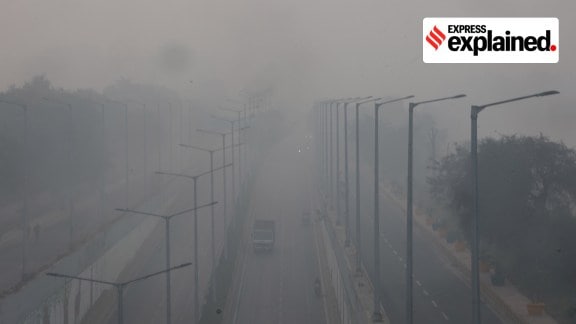 Smog in Delhi