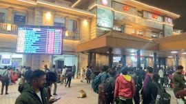At Pune station—already handling a jump in daily footfall — there were serpentine queues at ticket counters, platforms witnessed above average footfall , and trains ran packed with last-minute bookings from business travellers to students.