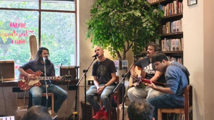 The highlight of the morning was a live performance of songs written 23 years ago—lyrics penned by younger versions of themselves, full of raw hope.