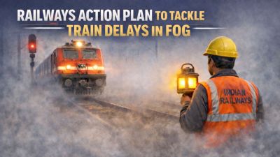 5 steps by Railway Ministry to combat fog-related train delays (Image generated using AI)