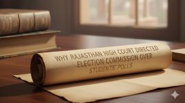 Rajasthan High Court was hearing the plea of University of Rajasthan student's to conduct student union election. (File Photo)