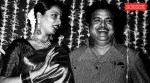 Rekha with her father Gemini Ganesan