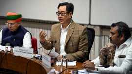 NDA government, air pollution, Kiren Rijiju, Delhi Air Quality Index, delhi aqi, Delhi air pollution, Delhi air quality, air pollution, air pollution level, Delhi severe air quality, delhi news, India news, Indian express, current affairs