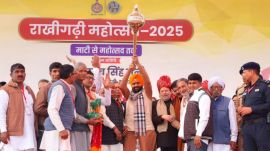 Saini also inaugurated the Harappan Knowledge Centre, aimed at deepening public understanding of the Indus-Saraswati civilisation.