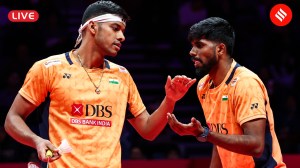 Satwik-Chirag vs Liang-Wang Live Score, Men's Doubles BWF World Tour Finals 2025 Semifinal LIVE Score Online: Satwiksairaj Rankireddy and Chirag Shetty face China's Liang Weikeng and Wang Chang in the semis. (Badminton Photo)