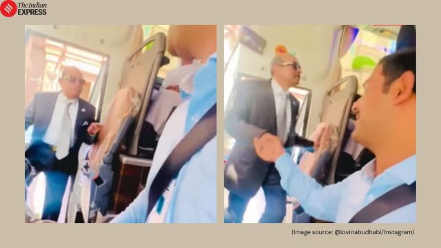 Indian billionaire takes a bus in Dubai