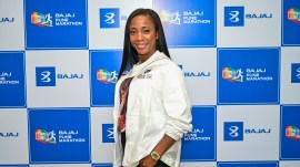 The Fraser-Pryce 'start' plunged many an opponent - given how she bulleted off the blocks, and she says that years of preparation went into getting that micro-second reaction to the gun, perfected. (Photo Credit: Bajaj Pune Marathon)