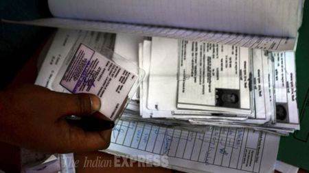 Thiruvananthapuram, Kerala voter enumeration forms, Kerala SIR of electoral rolls, SIR of electoral roll, nationwide SIR, Special Intensive Revision (SIR), Assembly elections, Assembly polls, nationwide Special Intensive Revision of electoral rolls, nationwide SIR of of electoral rolls, Special Intensive Revision of electoral rolls, SIR of of electoral rolls, Election Commission, Election Commission of India, Indian express news, current affairs
