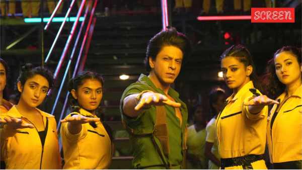 Shah Rukh Khan in Jawan.