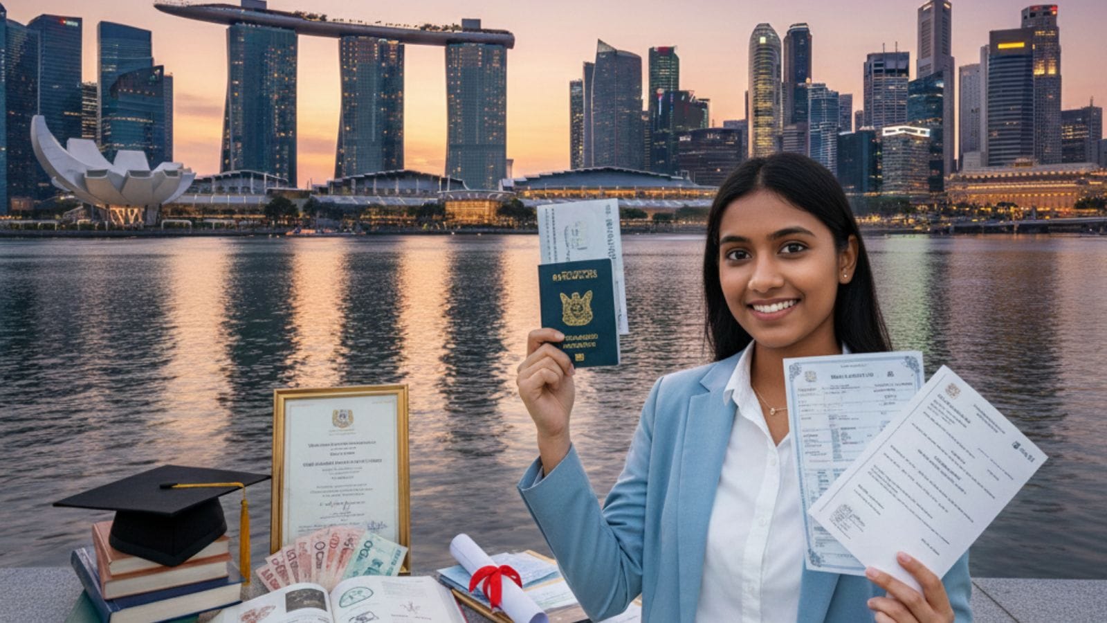 Singapore Student Visa Explained: Top universities, documents required, fees & post study