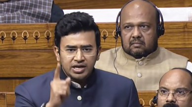 Attack on judiciary, Lok Sabha Speaker Om Birla, Om Birla, Justice G R Swaminathan, tejasvi surya, Indian express news, current affairs