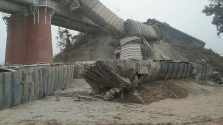 According to Railways, the incident took place near kilometer post 344/05 at around 23:25 hrs on December 27.