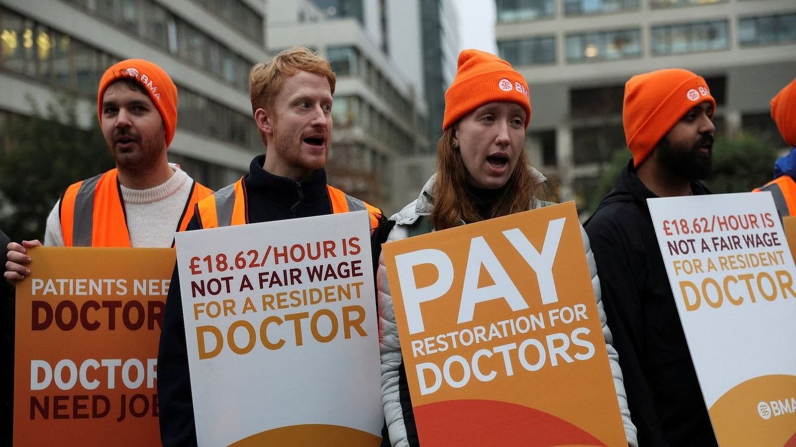 Strike by doctors in England to go ahead after rejecting government’s offer | World News - The Indian Express