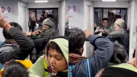 Passengers fight on Varanasi–Lucknow Express