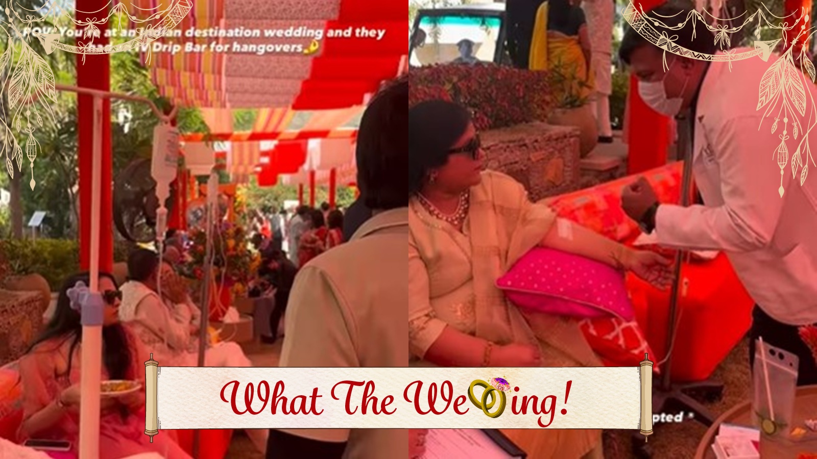 wedding IV drip therapy