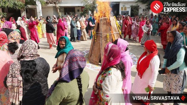 The festival is observed a day before Makar Sankranti
