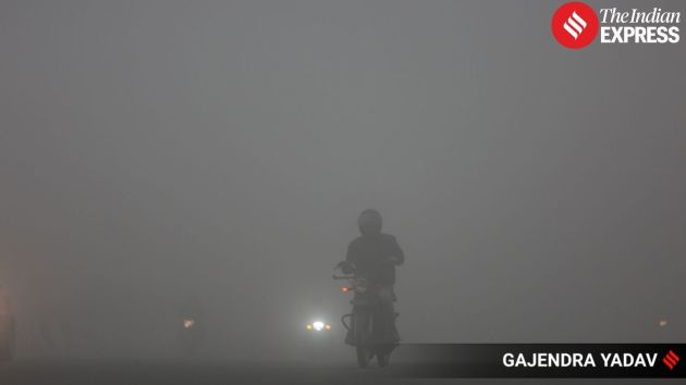 Early morning visuals showed vehicles crawling on city roads