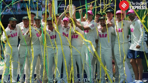 Australia’s win in the final Test was marked by celebrations at the Sydney Cricket Ground