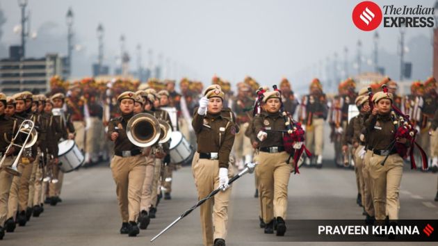 Parade practices at Kartavya Path are part of a series of rehearsals leading up to the Republic Day event on January 26