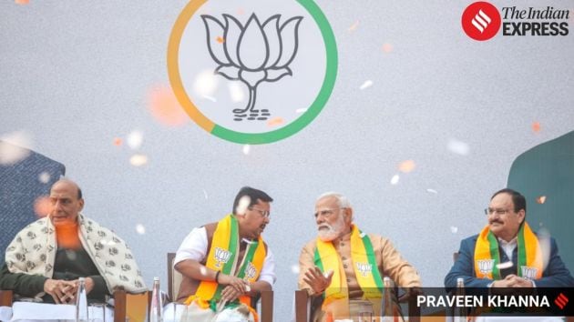 Prime Minister Narendra Modi was present at the ceremony