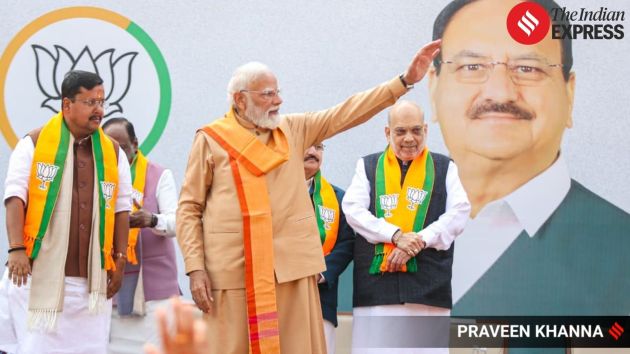 The leadership change was noted as part of the BJP’s preparations for major organisational work