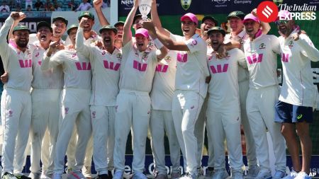The fifth Test win ensured that Australia retained the Ashes urn