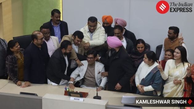 The AAP, with 11 councillors, and Congress, with six, failed to make a dent in the BJP’s tally