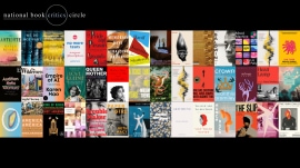 book covers of the books shortlisted for the NBCC Awards, Arundhati Roy
