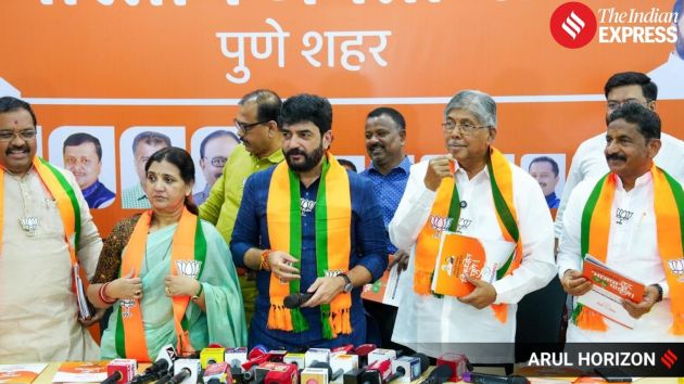 Legislators Hemant Rasane and Bhimrao Tapkir were also present at the launch of the manifesto in Pune on Wednesday
