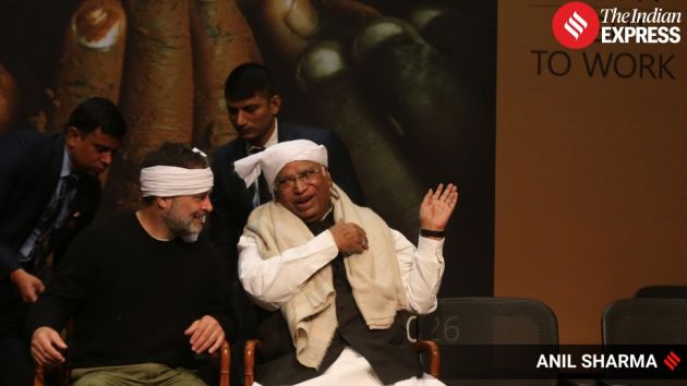 During his address, Kharge said the Congress would oppose the renaming of the Mahatma Gandhi National Rural Employment Guarantee Act (MGNREGA) to VB-G RAM G and pledged to take up the issue during the upcoming Budget session