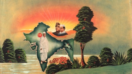 An exhibit from the exhibition India's Visual Political Iconicity on Netaji Subhas Chandra Bose
