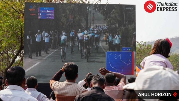 Spectators along the Stage 1 route gathered at points such as Sri Bapuji Bua Mandir in Maan, Paud, Kolvan and Hadashi Lake as riders passed through multiple localities between the start at Hinjewadi and the finish at Akurdi