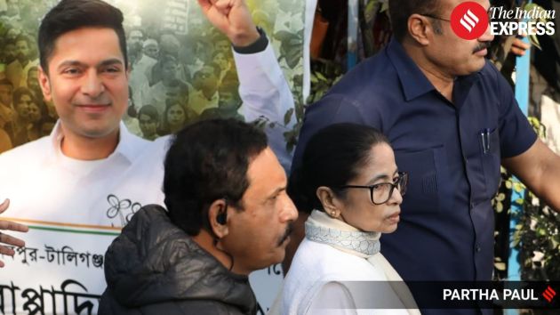 Mamata Banerjee visited Pratik Jain’s residence during the ongoing ED raid