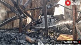 Ten fire engines were rushed to the spot initially, followed by 12 more in phase