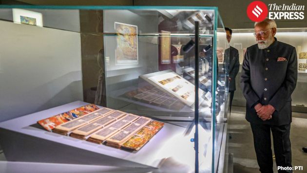 The exhibition is being hosted at the Rai Pithora Cultural Complex in New Delhi