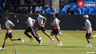 In Pictures: India gear up for Indore ODI decider with intense practice at Holkar Stadium