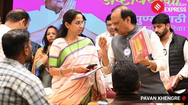 Ajit Pawar and Supriya Sule shared the same stage in Pune signalling a rare display of unity between the two factions