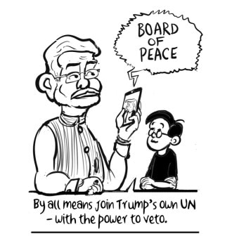 Business As Usual by E P Unny, January 2026