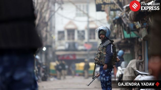 Police used mild tear gas to disperse the crowd