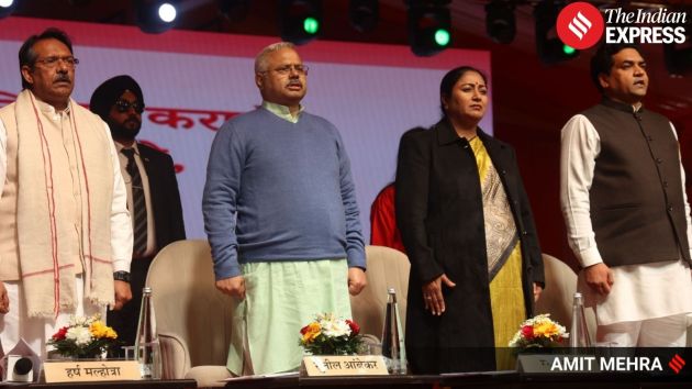 CM Gupta announced plans to organize Delhi Shabdotsav annually