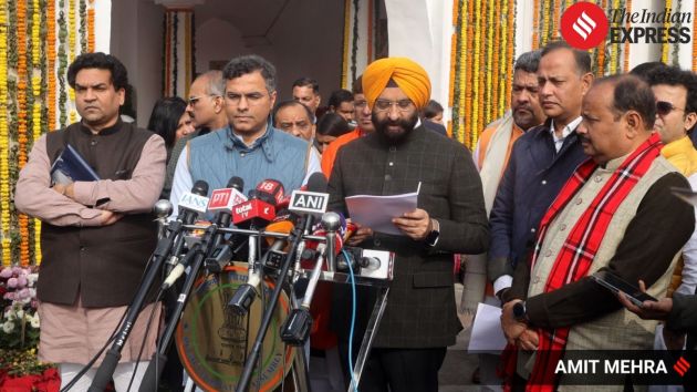 Several ruling party members, including ministers Manjinder Singh Sirsa, Ashish Sood and Kapil Mishra, demanded an apology from Atishi