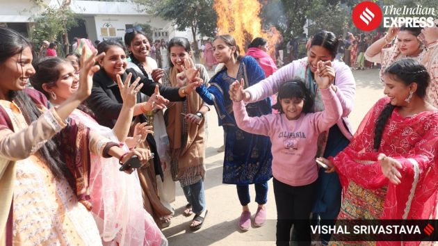 Students expressed happiness and cultural identity through folk dance forms