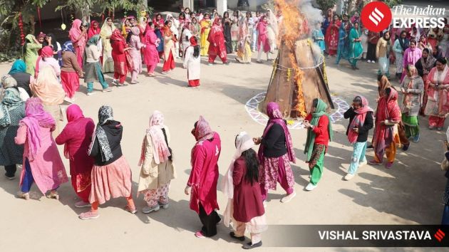 Lohri is a traditional winter harvest festival celebrated mainly in northern India to mark seasonal change