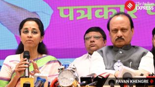 The joint appearance of both leaders came after Supriya Sule and other NCP (SP) leaders had largely remained absent from the campaign until the manifesto release