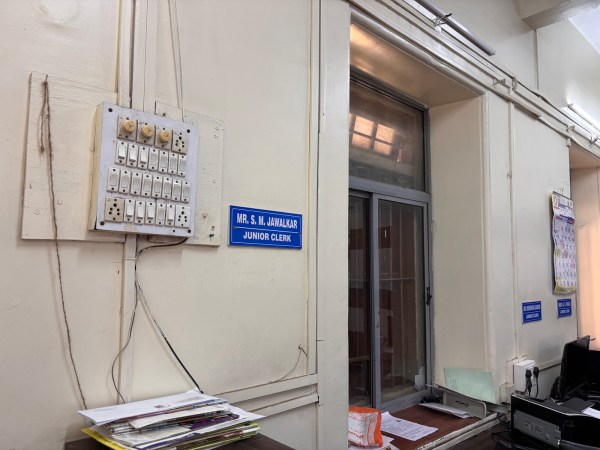 A desk of Swapnil Javalkar, a descendent of Dinkarrao Javalkar.