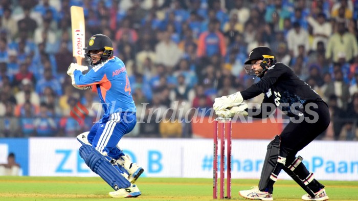 IND vs NZ: Abhishek Sharma says he has only a few shots but he practices a lot to execute them properly.